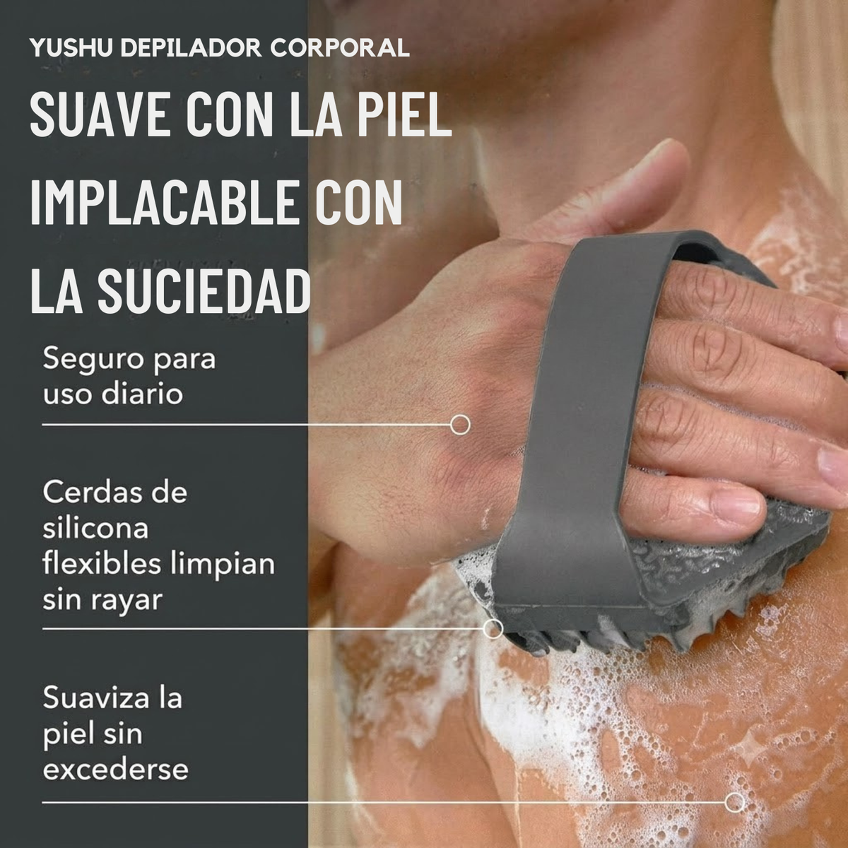 Esponja de Baño Silicona