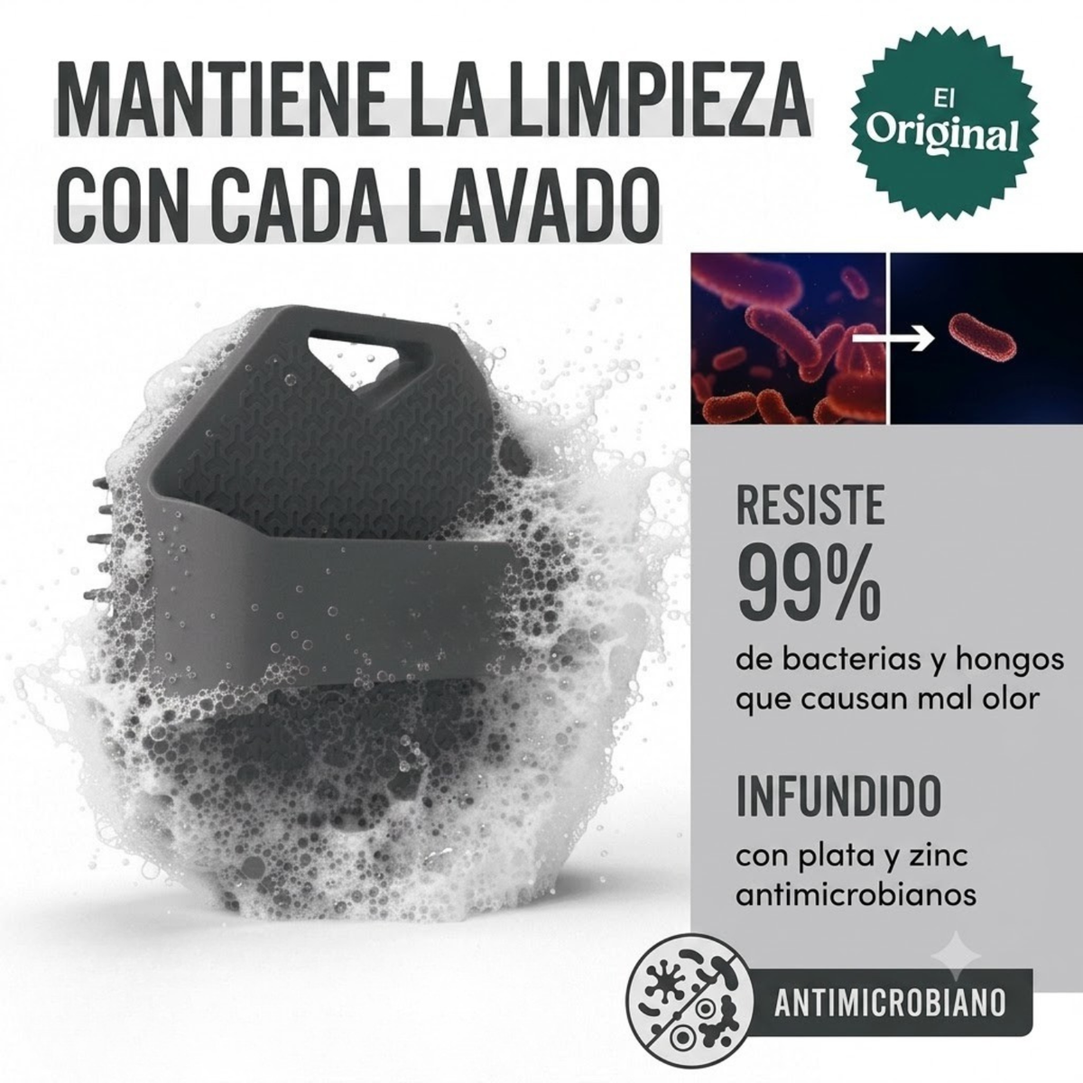 Esponja de Baño Silicona