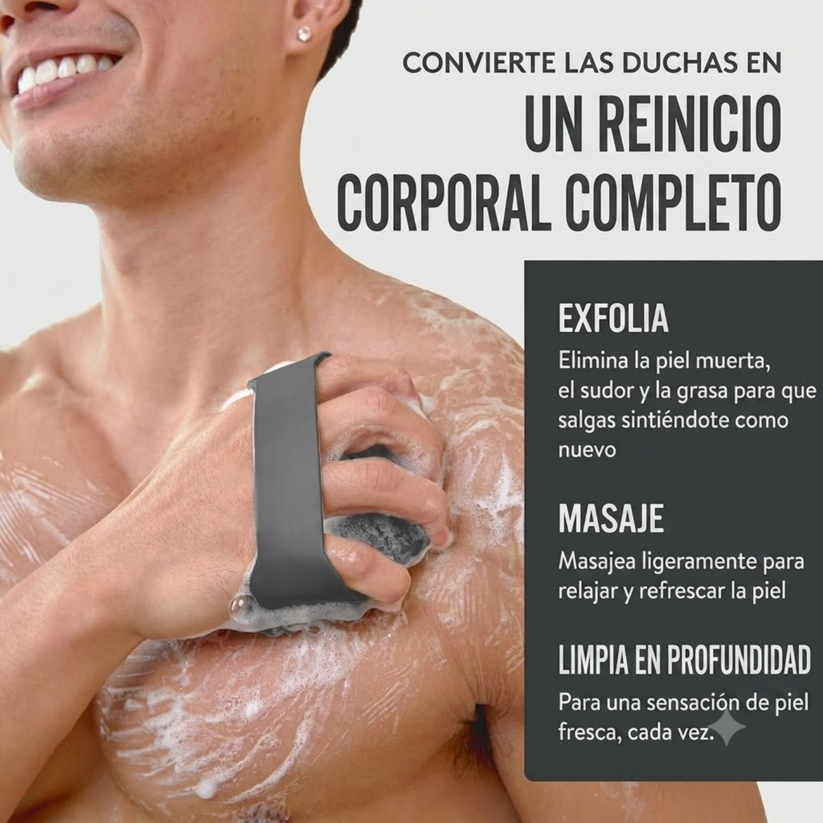 Esponja de Baño Silicona