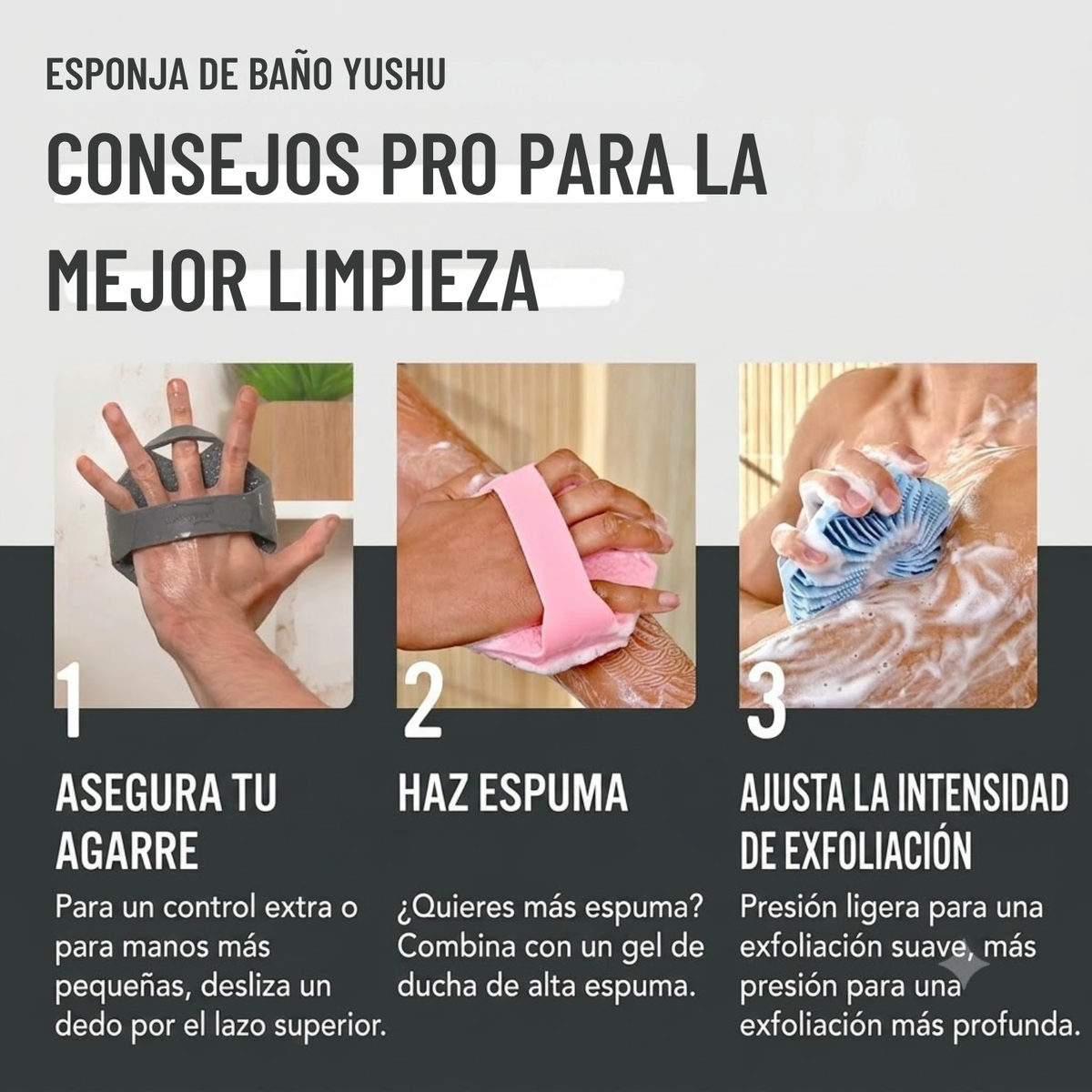 Esponja de Baño Silicona