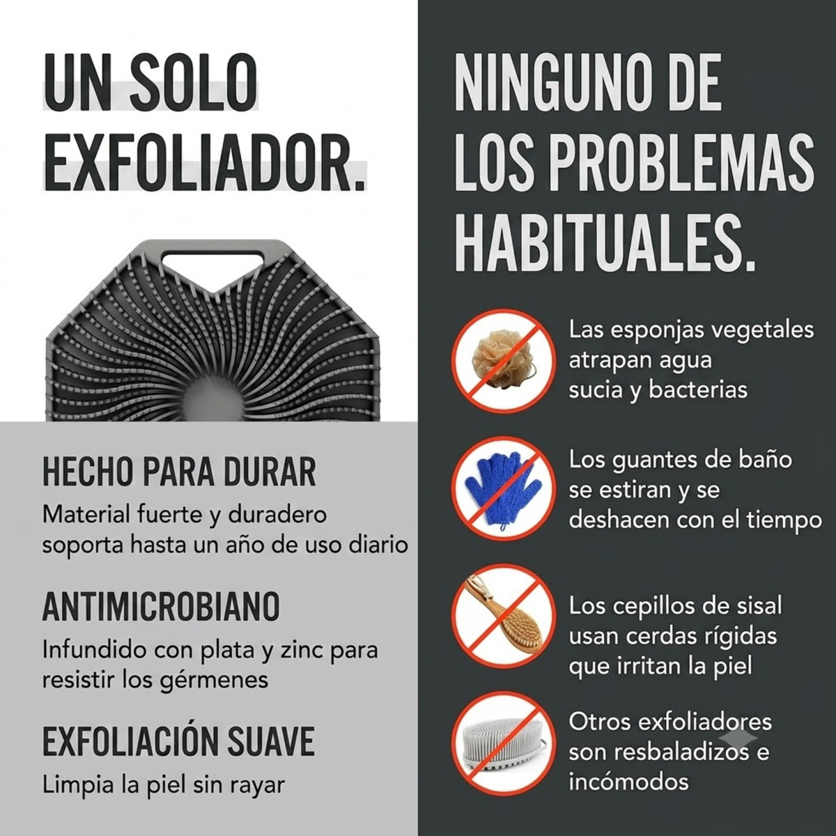 Esponja de Baño Silicona