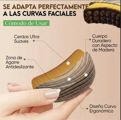 Cepillo Facial + Esponja de Baño