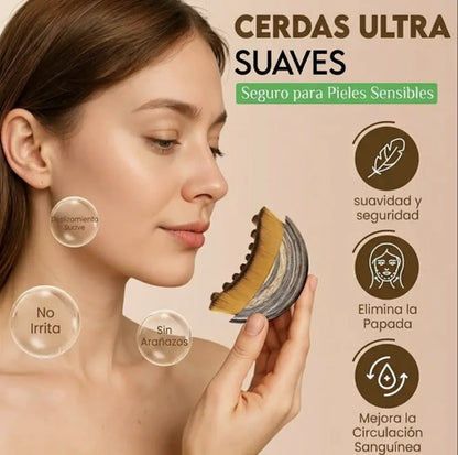 Cepillo Facial + Esponja de Baño