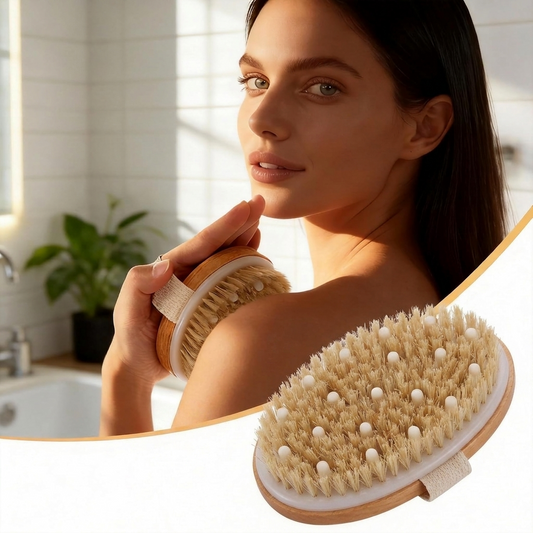 Cepillo Corporal Exfoliante Drenaje Linfático